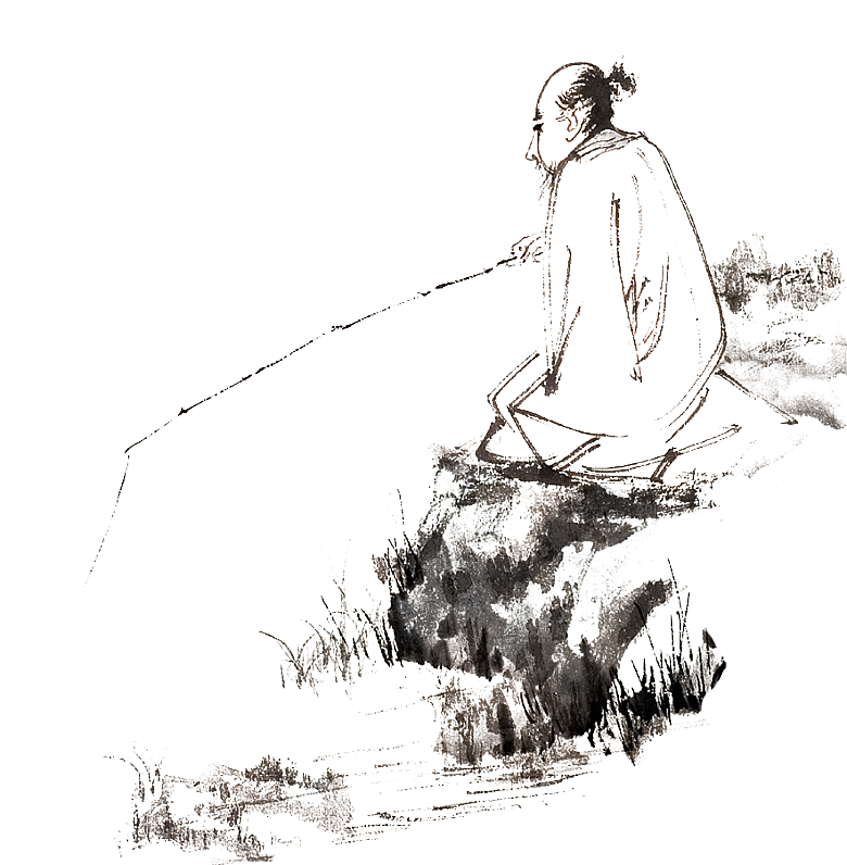 古代历史名人名医名士插图PNG图片素材