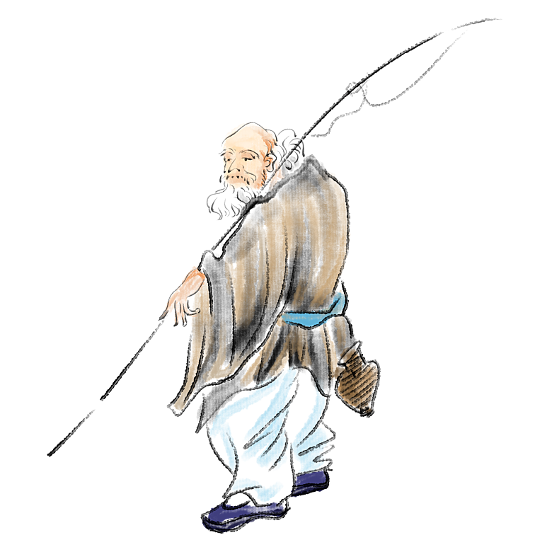 古代历史名人名医名士插图PNG图片素材