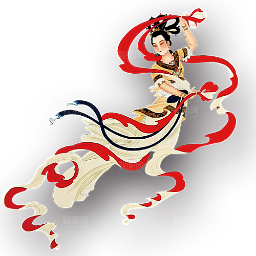 中秋节嫦娥简约大气免扣元素