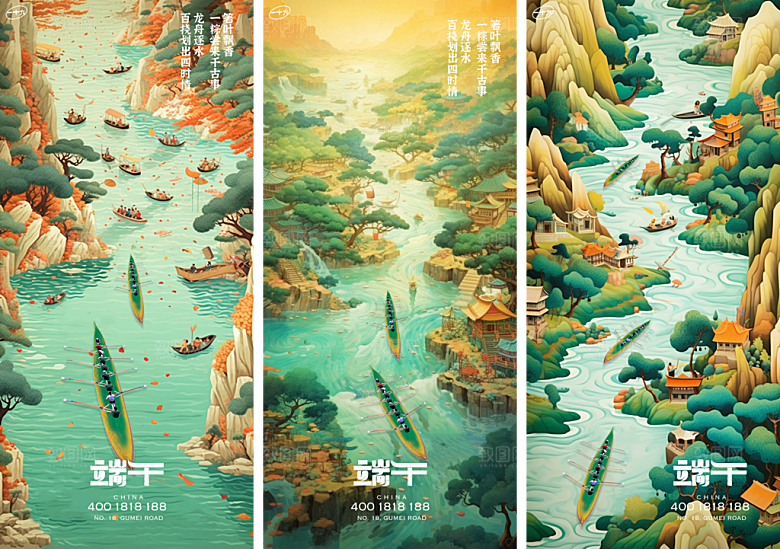 端午节海报粽子海报