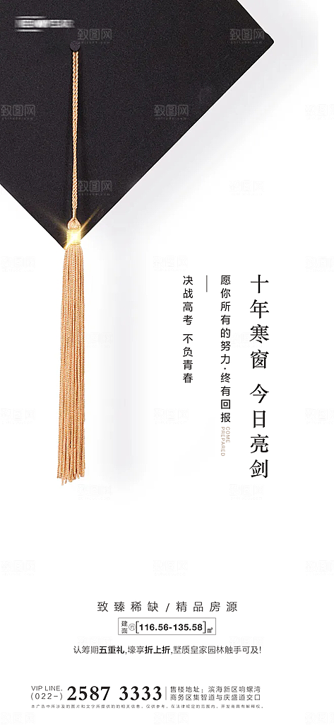 高考加油冲刺金榜题名海报
