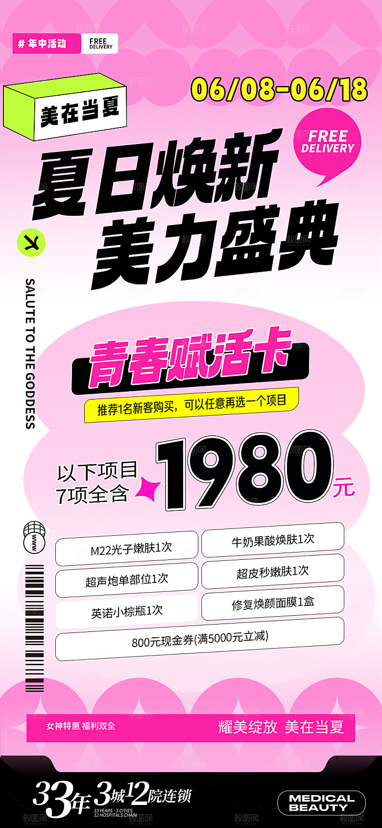 618活动促销海报
