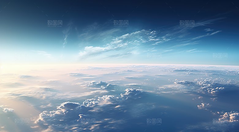 宇宙中的地球背景