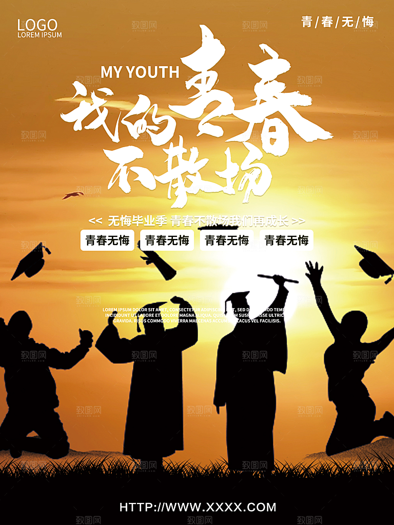 我的青春不散场海报