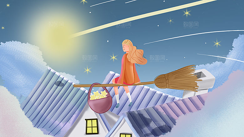 创意六一儿童节节日插画海报
