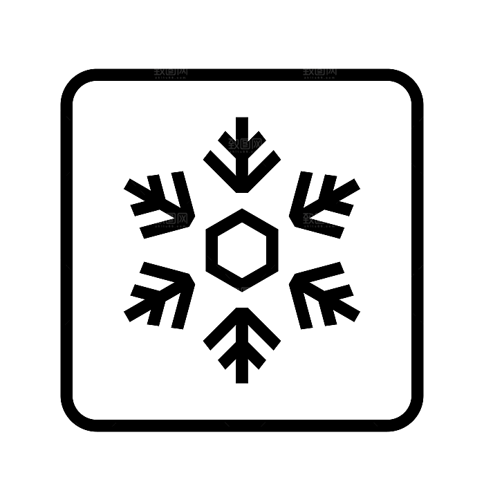服装家纺安全图标面料功能透气icon素材