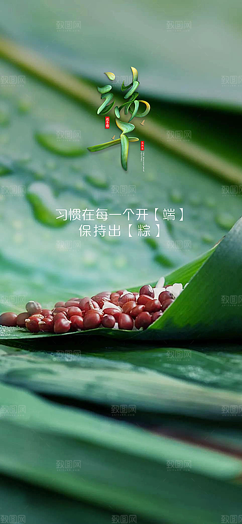 中国端午传统节日海报