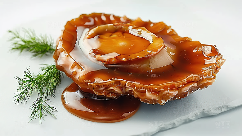 海鲜鲜美鲍鱼海产美食美味烹饪蛋白