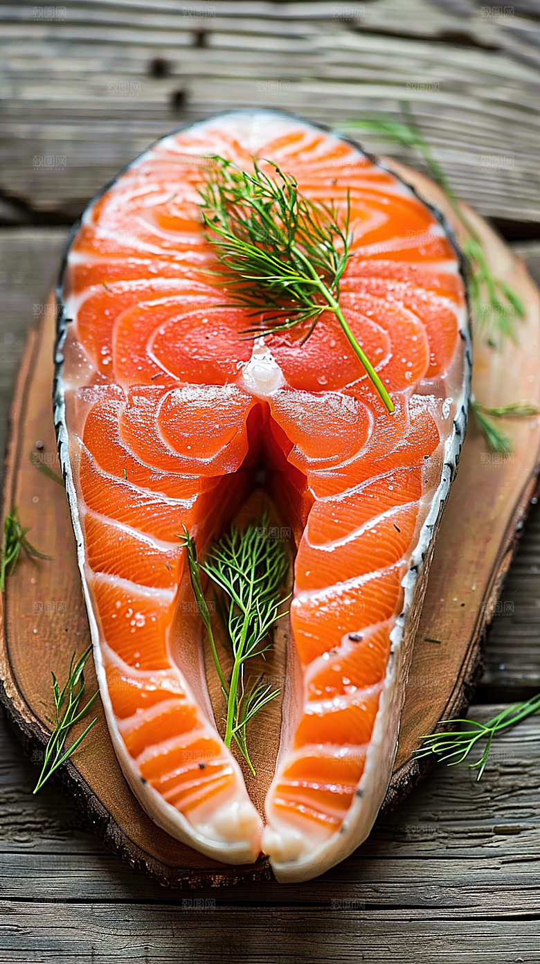 海鲜海产美食鱼类新鲜三文鱼鱼生美味