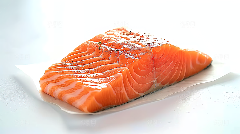 鱼类新鲜美食鱼生三文鱼海产海鲜美味
