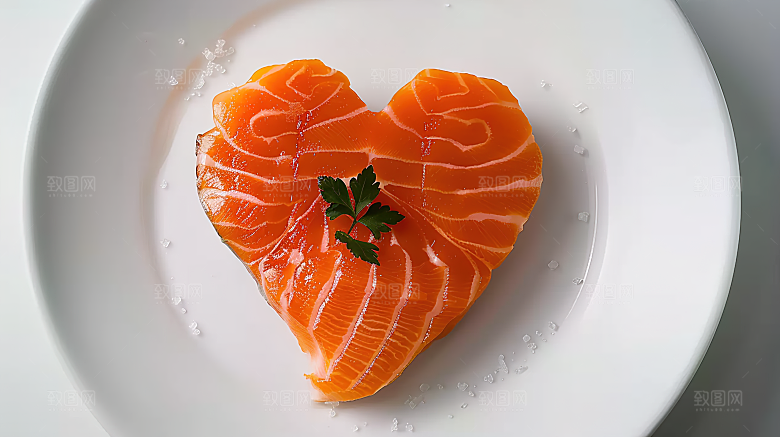 鱼类新鲜美食鱼生三文鱼海产海鲜美味