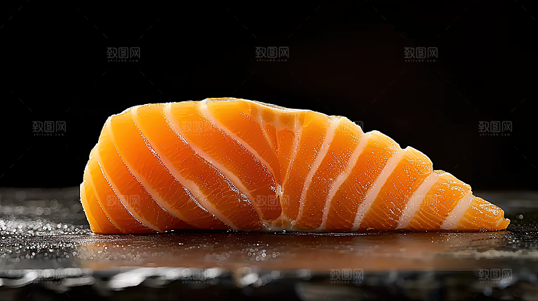 鱼类美味海鲜鱼生新鲜三文鱼海产美食