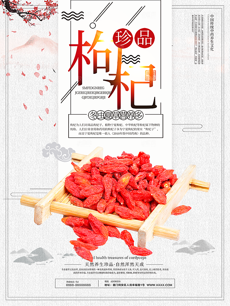 传统中药珍品枸杞