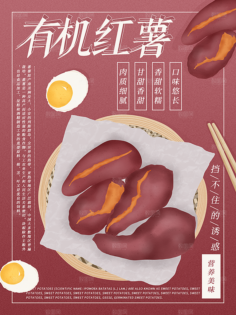 营养美味有机红薯