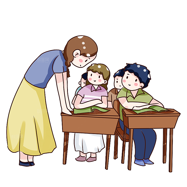 卡通可爱教师节免扣PNG素材