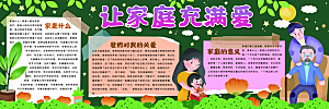 学校校园教育主题黑板报展板