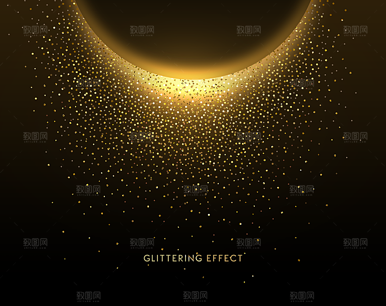 黑金颗粒质感金色房地产科技感背景