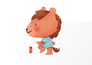 卡通十二生肖插画PSD素材