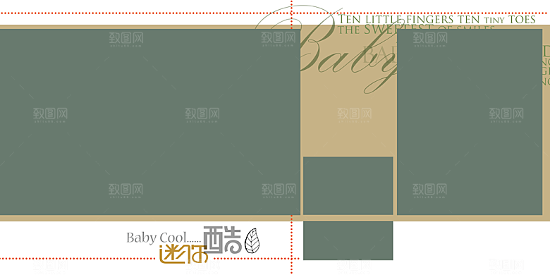 摄影画册模版创意素材