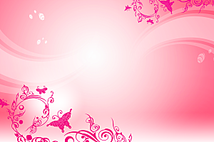 粉色鲜花创意背景素材