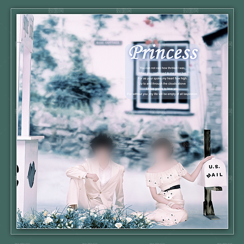 创意简约写真摄影画册模版