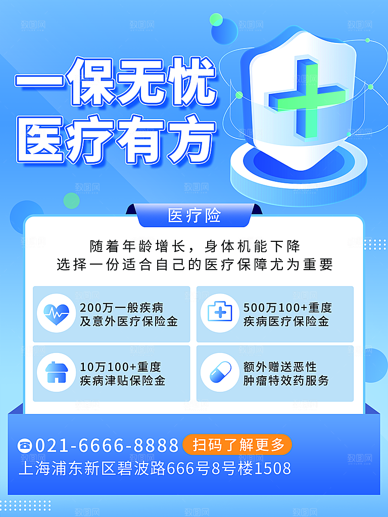 医疗保险宣传海报