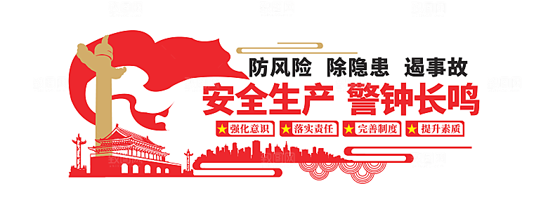 企业安全生产文化墙