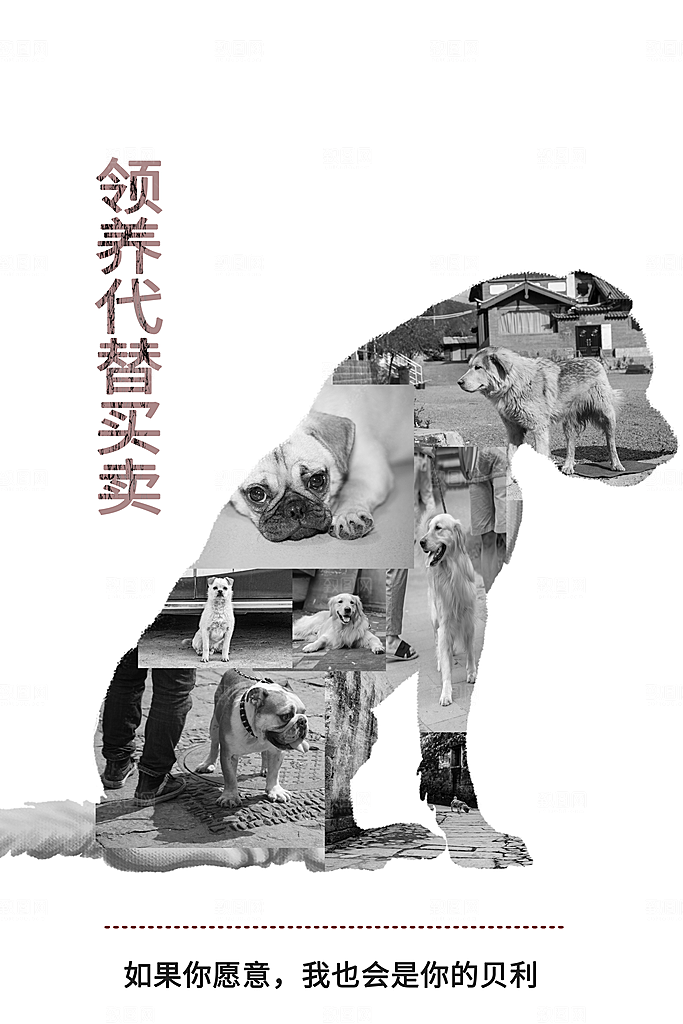 世界动物日宣传海报设计