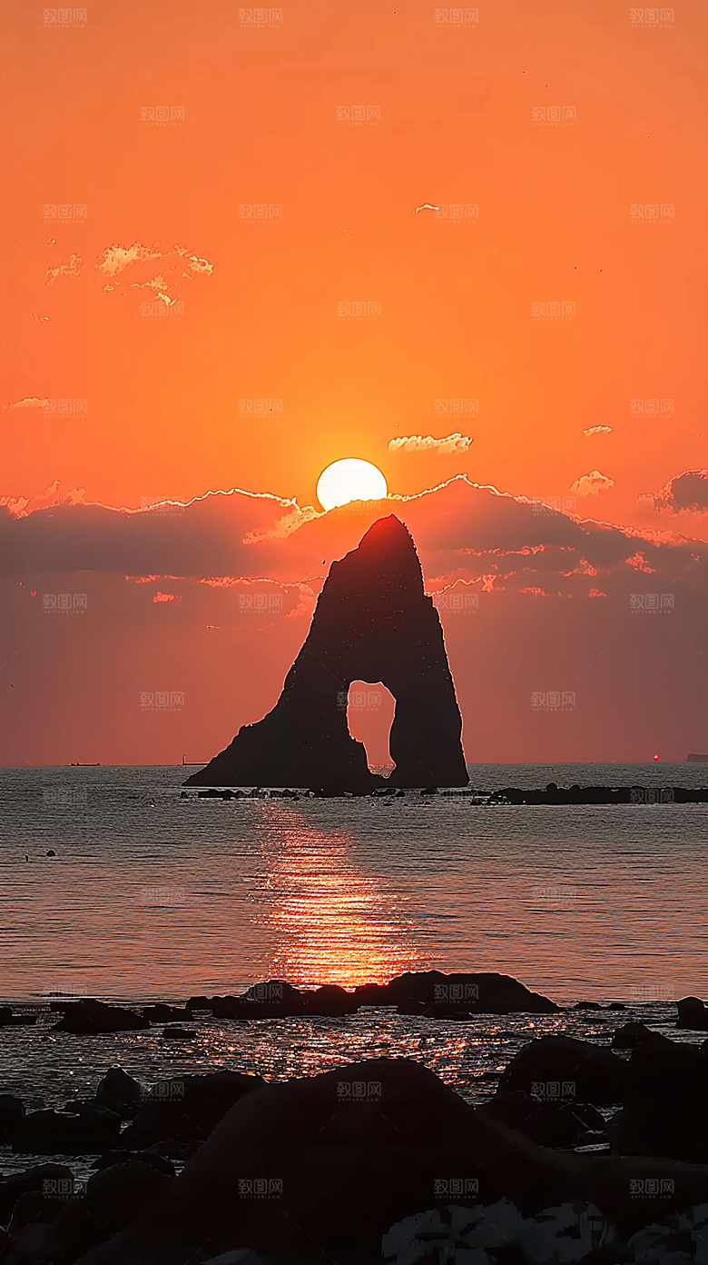 天空日出光线云彩风景