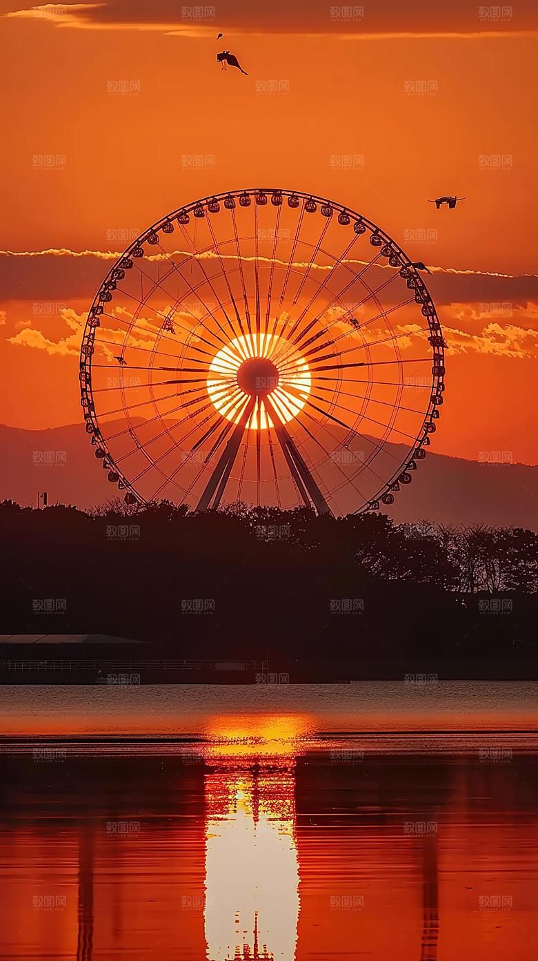 天空日出光线云彩风景