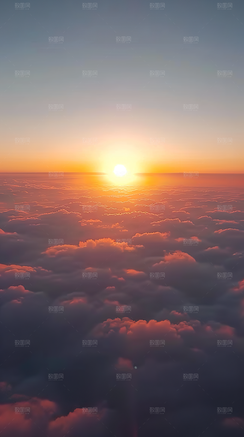 日出天空唯美风景