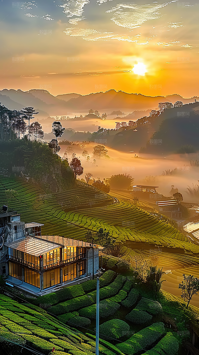 日出天空唯美风景
