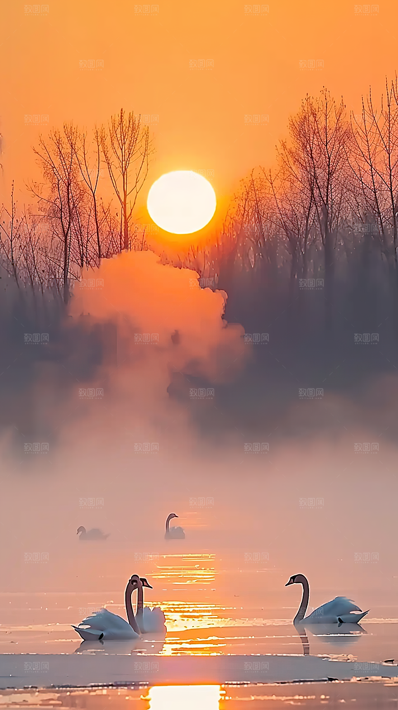 日出天空唯美风景