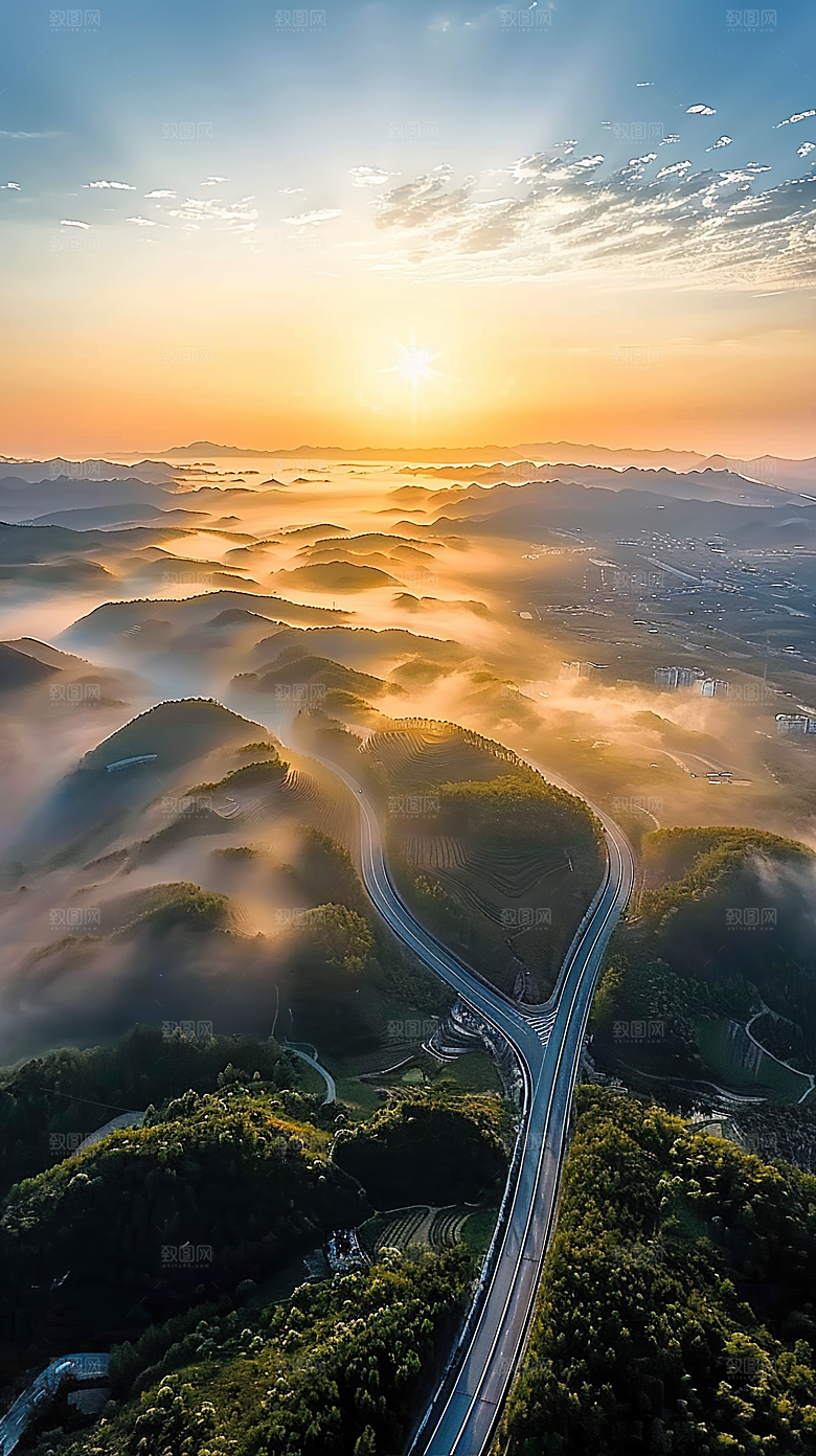 日出天空唯美风景