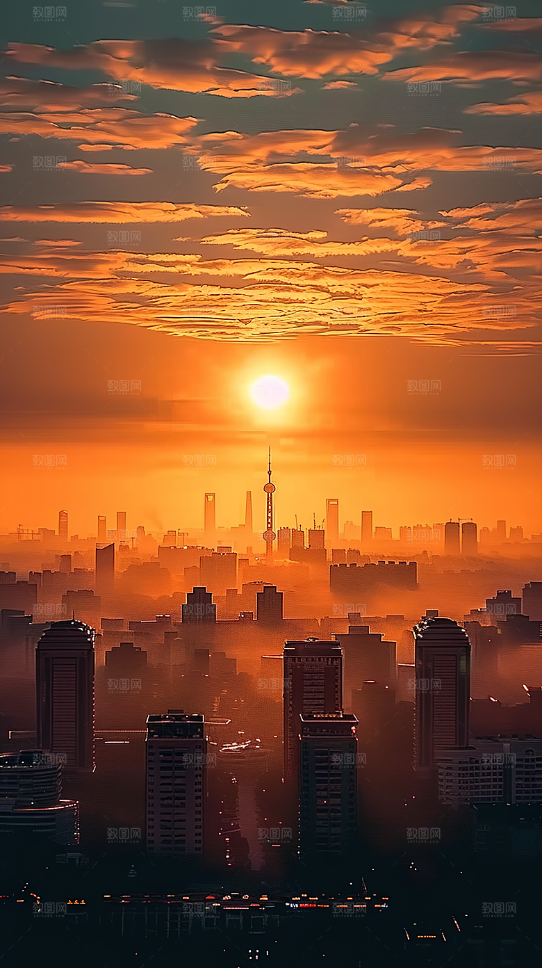 日出天空唯美风景