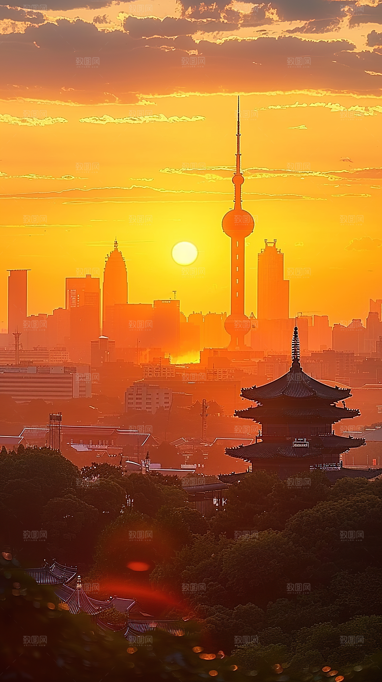 日出天空唯美风景