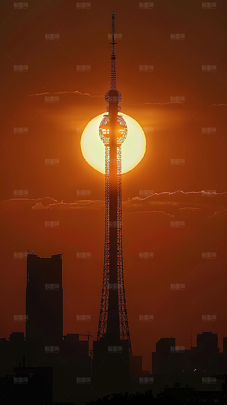日出天空唯美意境