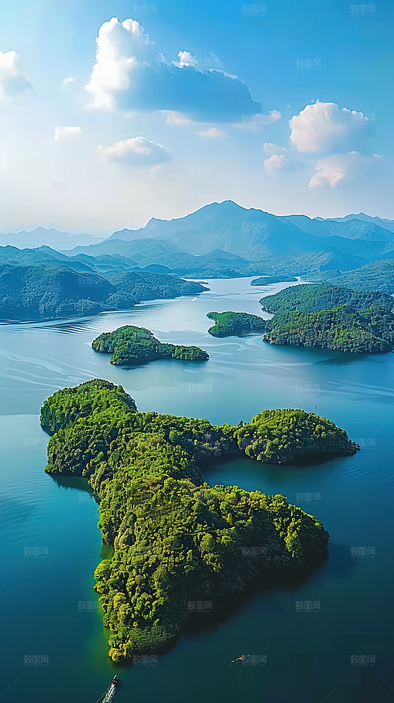 山峰风景青山意境山水唯美