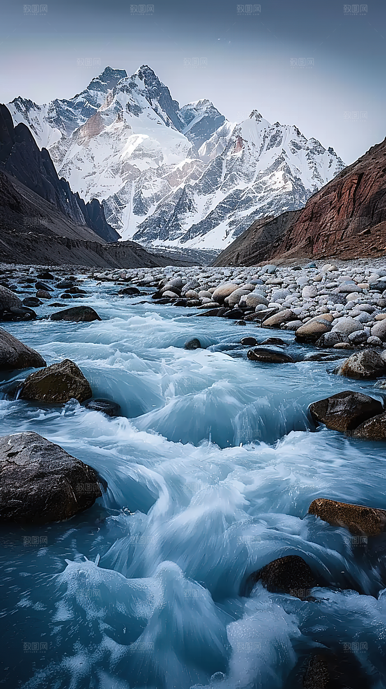 意境绿水山水青山山峰风景唯美