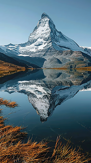 意境绿水山水青山山峰风景唯美