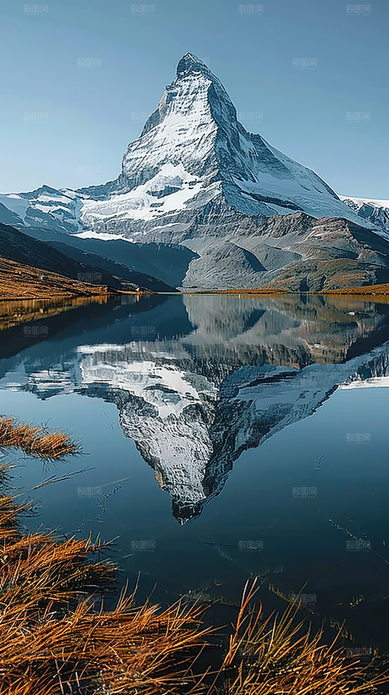 意境绿水山水青山山峰风景唯美