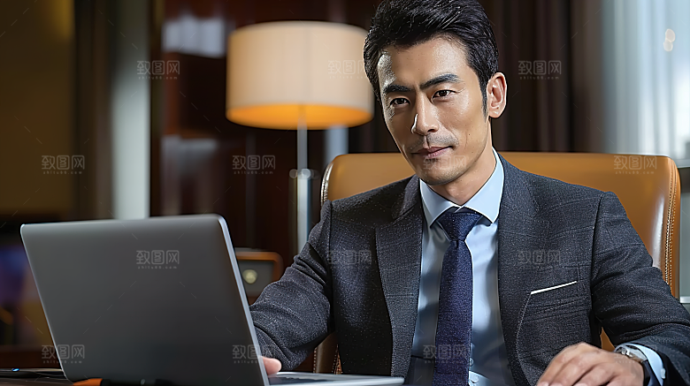 白领工作人物商务男性摄影办公年轻