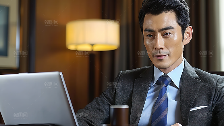 白领工作人物商务男性摄影办公年轻