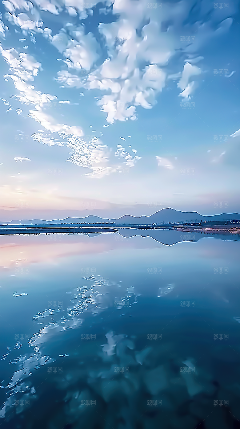 山峰山水意境风景唯美绿水