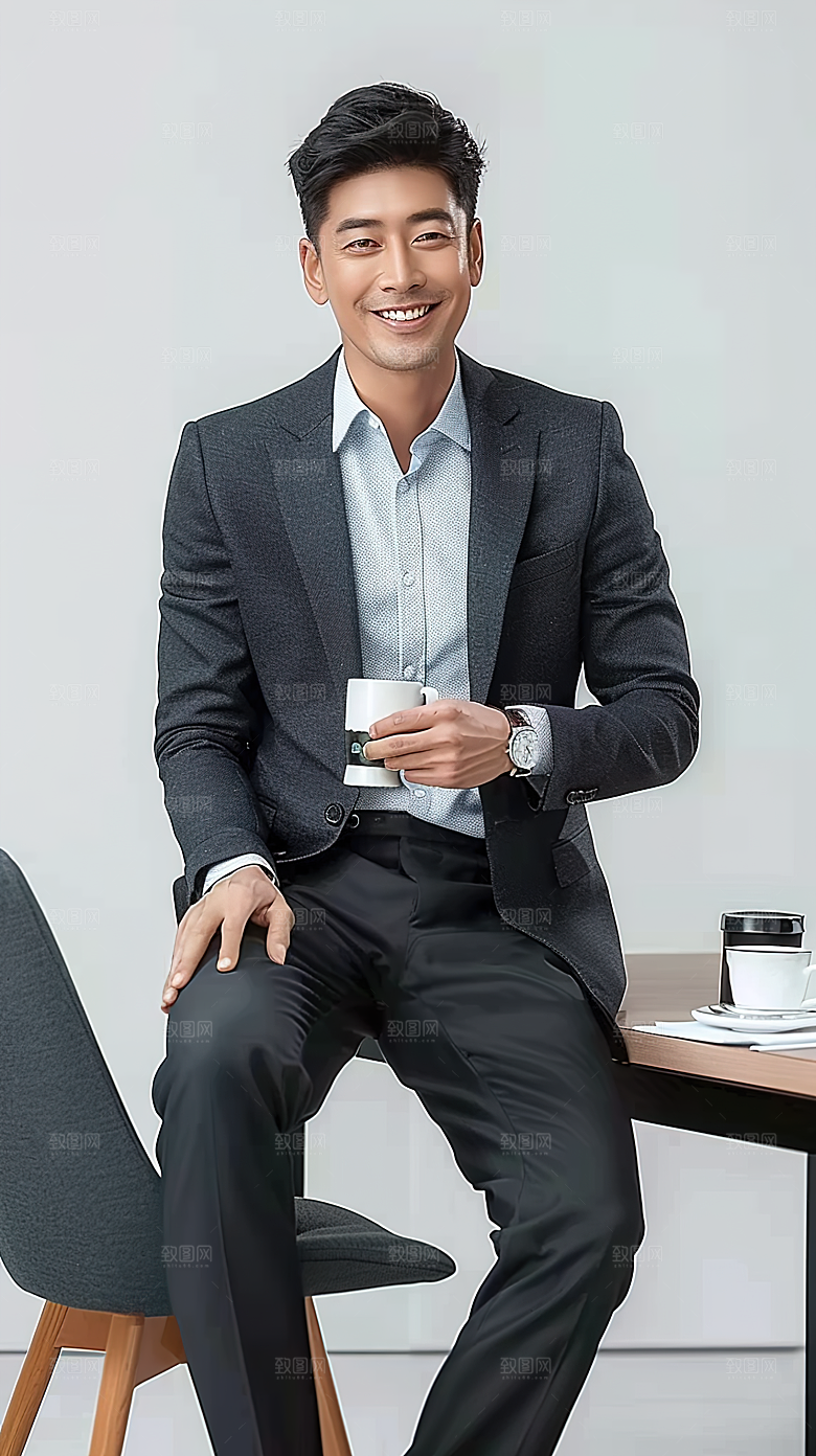 白领工作人物商务男性摄影办公年轻