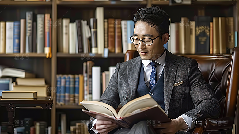 办公男性白领人物工作商务摄影年轻
