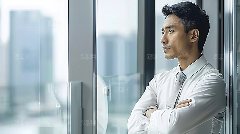 办公男性白领人物工作商务摄影年轻