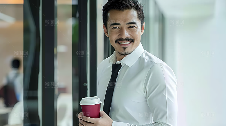 男性摄影人物工作商务白领年轻办公