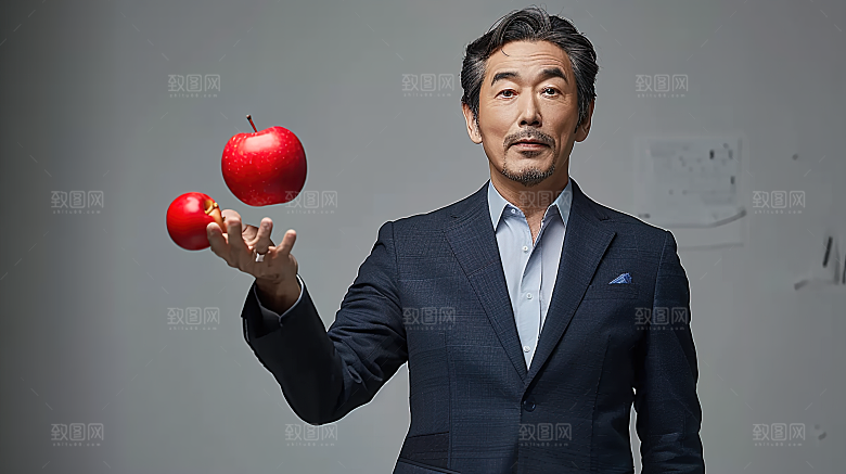 工作男性人物商务年轻办公白领