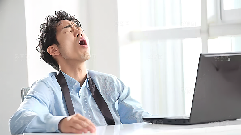年轻商务摄影工作办公男性白领人物